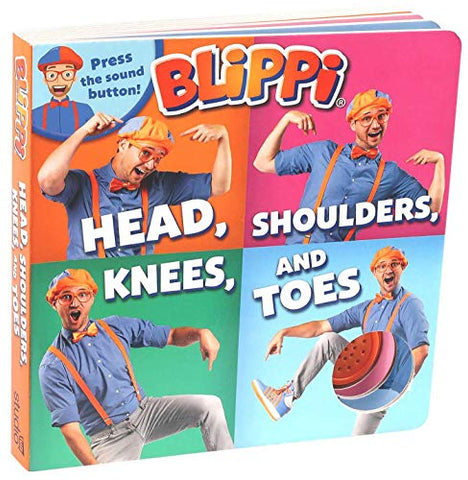 Image of Blippi: Head, Shoulders, Knees, and Toes (1-Button Sound Book)