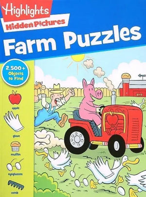 Farm Puzzles (Highlights Hidden Pictures)