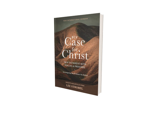 Image of NIV Case for Christ New Testament with Psalms and Proverbs Pocket-Sized Paperback Comfort Print: Investigating the Evidence for Belief