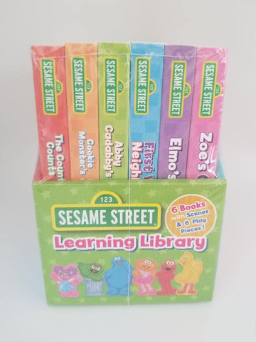Image of Sesame Street Learning Library- Set of 6 Books