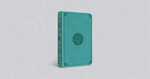 Image of ESV VALUE COMPACT BIBLE (TRUTONE, TURQUOISE, EMBLEM DESIGN)