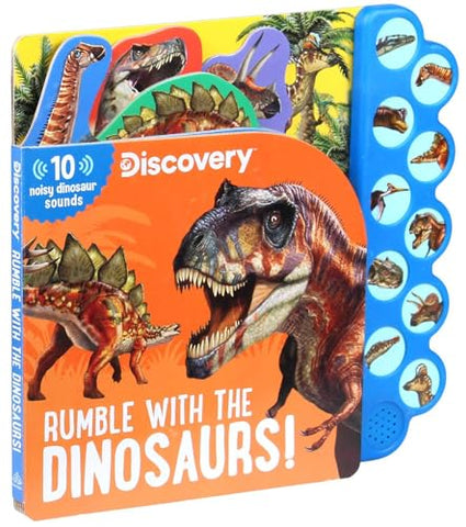 Image of Discovery: Rumble with the Dinosaurs! (10-Button Sound Books)