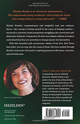 Image of Codependent No More: How to Stop Controlling Others and Start Caring for Yourself, Book Cover May Vary