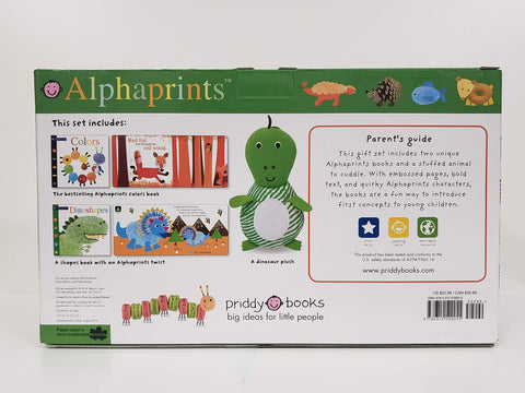 Image of Alphaprints Colors & Dinoshapes 2-Set