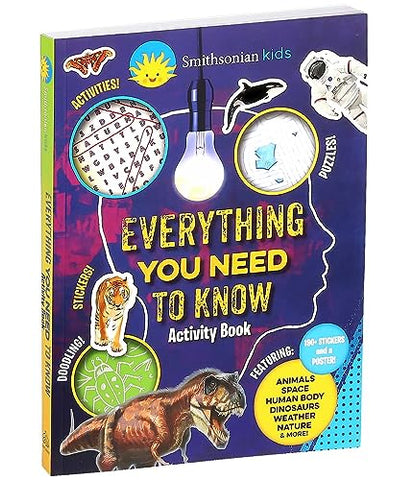 Image of Smithsonian Everything You Need to Know Activity Book