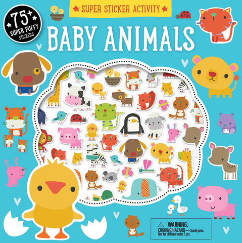 Image of Super Sticker Activity: Baby Animals