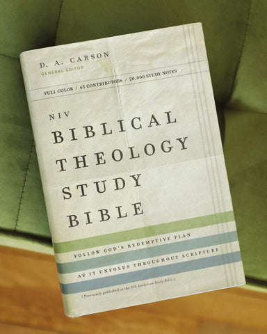 Image of NIV, BIBLICAL THEOLOGY STUDY BIBLE (TRACE THE THEMES OF SCRIPTURE), HARDCOVER, COMFORT PRINT: FOLLOW GOD’S REDEMPTIVE PLAN AS IT UNFOLDS THROUGHOUT SCRIPTURE