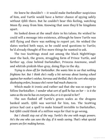 Image of WINGS OF FIRE #10: DARKNESS OF DRAGONS