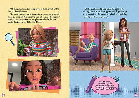 Image of Barbie: It Takes Two: Superstars on the Case! (Book with Microphone)