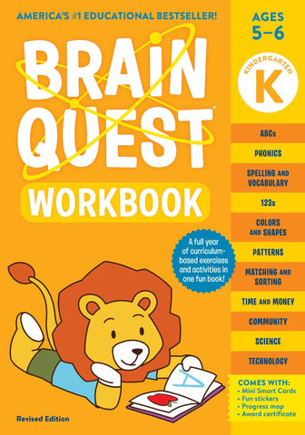 Image of BRAIN QUEST WORKBOOK: KINDERGARTEN REVISED EDITION
