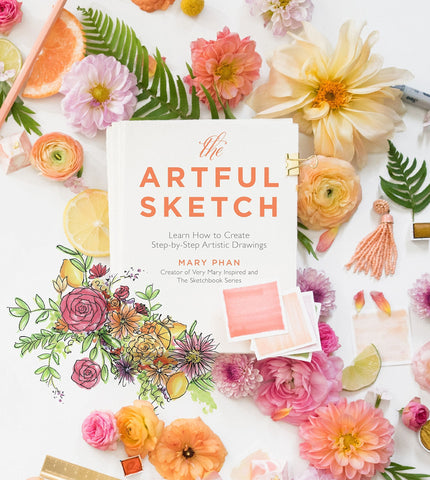 Image of The Artful Sketch: Learn How to Create Step-by-Step Artistic Drawings