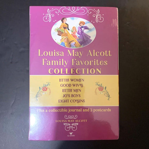 Image of Louisa May Alcott Family Favorites Collection: 5-Book Boxed Set with Postcards & Journal