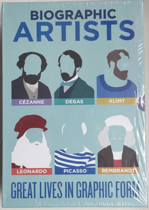 Great Lives In Graphic Form: Biographic Artists 6 Book Box Set