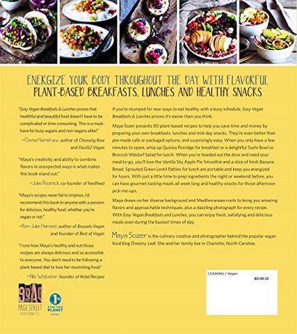 Image of Easy Vegan Breakfasts & Lunches: The Best Way to Eat Plant-Based Meals On the Go