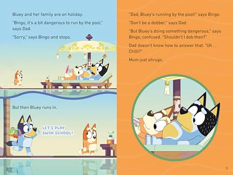 Image of Swim School: A Bluey Storybook