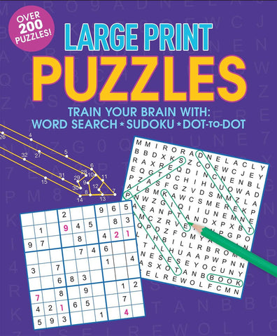 Image of Large Print Puzzles (Large Print Puzzle Books)