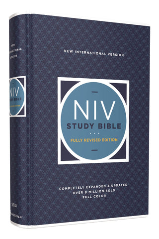 Image of NIV Study Bible Fully Revised Edition (Study Deeply. Believe Wholeheartedly.) Hardcover Red Letter Comfort Print