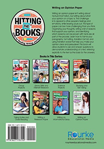 Image of Writing an Opinion Paper (Hitting the Books: Skills for Reading, Writing, and Research)