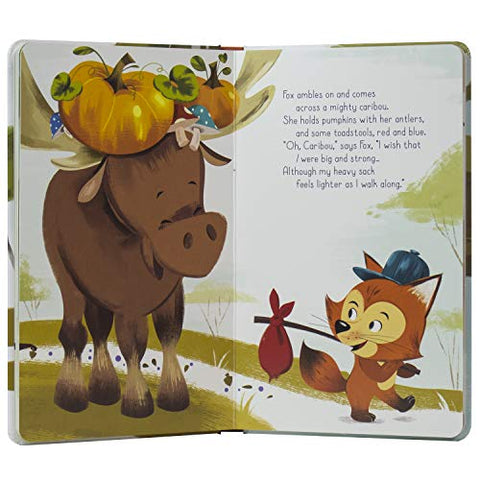 Image of Fox Gives Thanks - a Thanksgiving Board Book - PI Kids