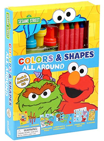 Image of Sesame Street: Colors and Shapes All Around (Book Plus)