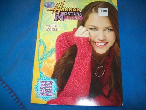 Image of Disney Hannah Montana Activity Book Set: Miley's World and Best of Both World's