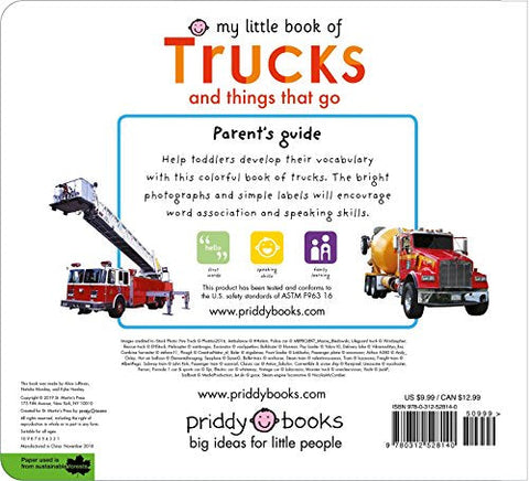 Image of My Little Book of Trucks and Things That Go (My Little Books)