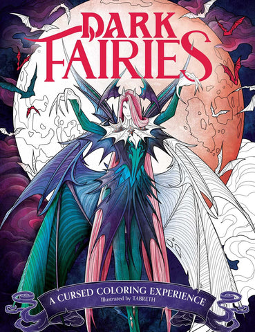 Image of Dark Fairies Coloring: A Cursed Coloring Experience