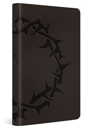 ESV THINLINE BIBLE (TRUTONE, CHARCOAL, CROWN DESIGN)