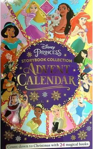 Disney Princess Storybook Collection Advent Calendar: Count Down to Christmas With 24 Magical Books