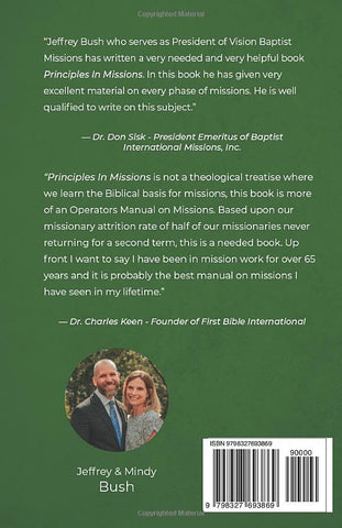 Image of Principles In Missions: Proven Principles For Church Planting
