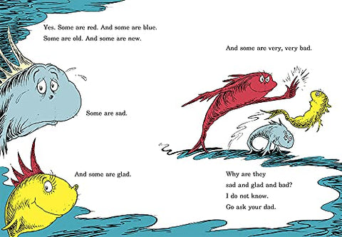 Image of ONE FISH TWO FISH RED FISH BLUE FISH