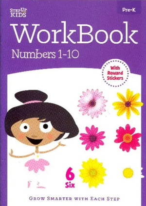 Step Up Kids Workbook Numbers 1-10