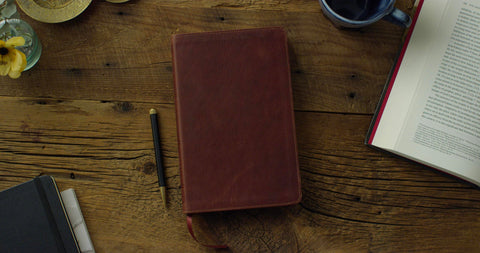 Image of ESV THINLINE BIBLE (DEEP BROWN, FULL GRAIN LEATHER)