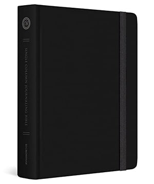 ESV SINGLE COLUMN JOURNALING BIBLE (BLACK)