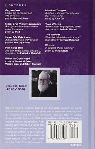 Image of PYGMALION: AND RELATED READINGS