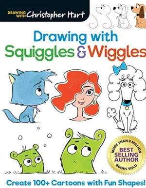 Squiggles, Wiggles and Doodles: Write and Wipe Marker, Monsters and more!