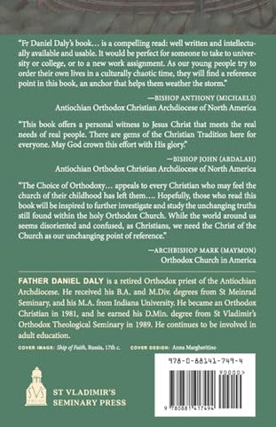 Image of THE CHOICE OF ORTHODOXY: THE CHURCH-ONE, HOLY, CATHOLIC, AND APOSTOLIC