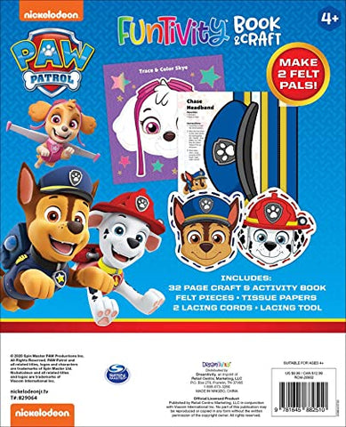 Image of Nickelodeon PAW Patrol: Funtivity Book & Craft