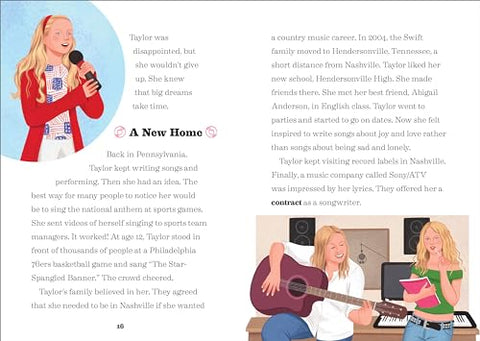 Image of THE STORY OF TAYLOR SWIFT: AN INSPIRING BIOGRAPHY FOR YOUNG READERS (THE STORY OF BIOGRAPHIES)