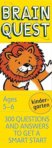 Jumbo Brain Quest: Ages 5-6 Kindergarten, 266 Questions and Answers to Get a Smart Start