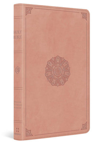 Image of ESV THINLINE BIBLE (TRUTONE, PINK, EMBLEM DESIGN)