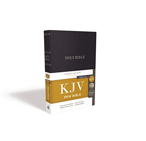 Image of KJV, PEW BIBLE, HARDCOVER, BLUE, RED LETTER, COMFORT PRINT: HOLY BIBLE, KING JAMES VERSION