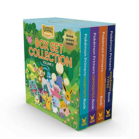 Image of Pokémon Primers: Box Set Collection Volume 2: Opposites, Habitats, Emotions, and Types (10)