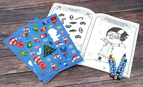 Image of PJ Masks: Hooray for Christmas! (Coloring & Activity with Crayons)