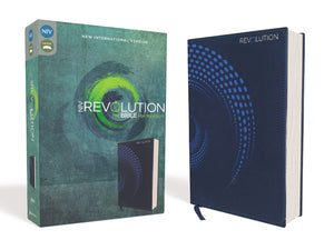 NIV, REVOLUTION BIBLE, LEATHERSOFT, BLUE: THE BIBLE FOR TEEN GUYS
