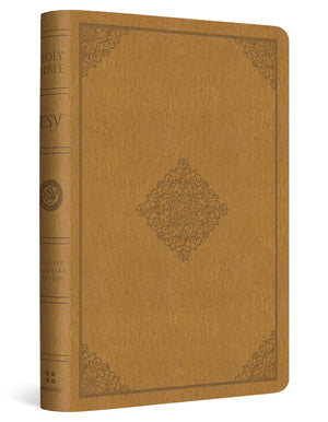 ESV VALUE COMPACT BIBLE (TRUTONE, GOLDENROD, ORNAMENT DESIGN