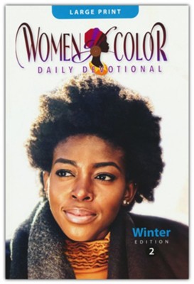 Women of Color Daily Devotional: Winter Edition 2 - Large Print
