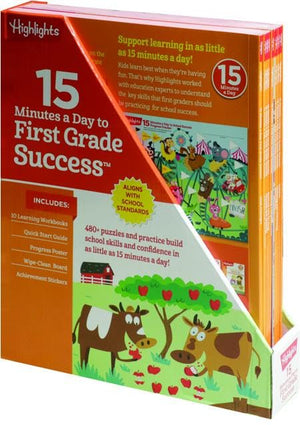 15 minutes a day to first grade success