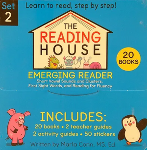 Reading House Set 2 Emerging Reader (box set 20 books)