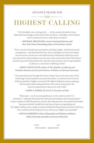 Image of The Highest Calling: Conversations on the American Presidency